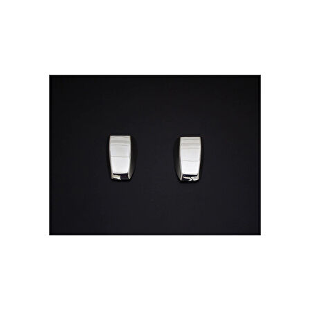 OPEL COMBO E UYUMLU BAGAJ CAMI MENTEŞE KAPAĞI 2 PARÇA 2019 ve ÜZERİ PASLANMAZ KROM