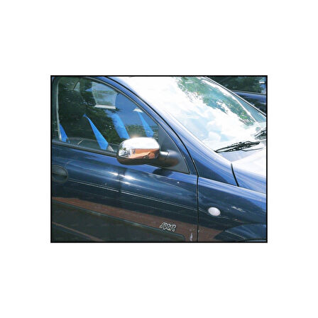 OPEL CORSA C UYUMLU AYNA KAPAĞI 2 PARÇA 2000-2006 PASLANMAZ KROM