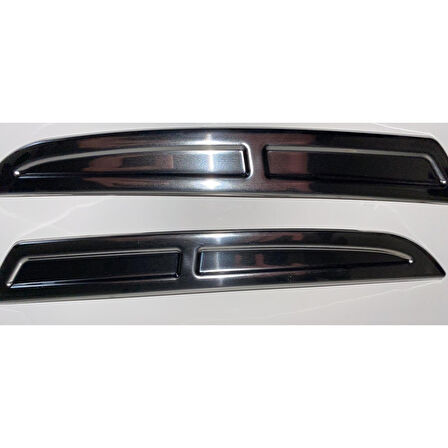 OPEL GRANDLAND X UYUMLU ARKA DİFÜZÖR 2 PARÇA 2017-2021 PASLANMAZ KROM