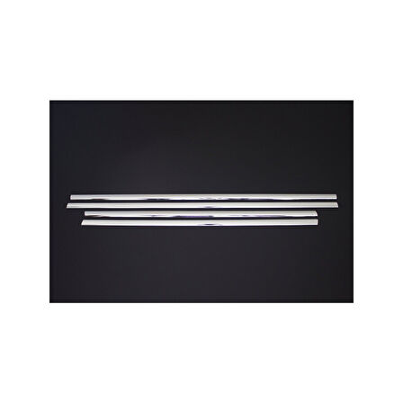 OPEL VECTRA B SEDAN/SW UYUMLU CAM ÇITASI 4 PARÇA 1995-2003 PASLANMAZ KROM