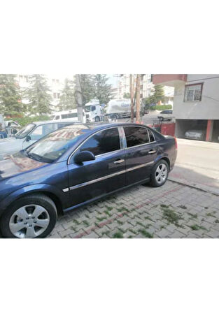 OPEL VECTRA C SEDAN/SW UYUMLU CAM ÜST ÇITASI 4 PARÇA 2002-2008 PASLANMAZ KROM