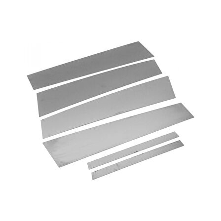 OPEL VECTRA C SEDAN/SW UYUMLU DİREK NİKELAJ ÇITASI 6 PARÇA 2002-2008 PASLANMAZ KROM