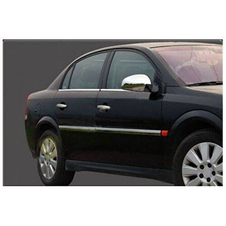 OPEL VECTRA C SEDAN/SW UYUMLU AYNA KAPAĞI 2 PARÇA 2002-2008 PASLANMAZ KROM