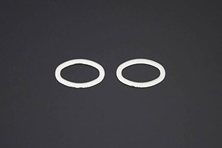 PEUGEOT 107 UYUMLU SİNYAL ÇERÇEVESİ 2 PARÇA 2007 ve ÜZERİ PASLANMAZ KROM