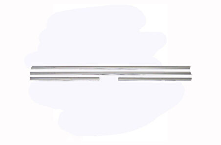 PEUGEOT 207 HB UYUMLU CAM ÇITASI 4 PARÇA 2006-2012 PASLANMAZ KROM