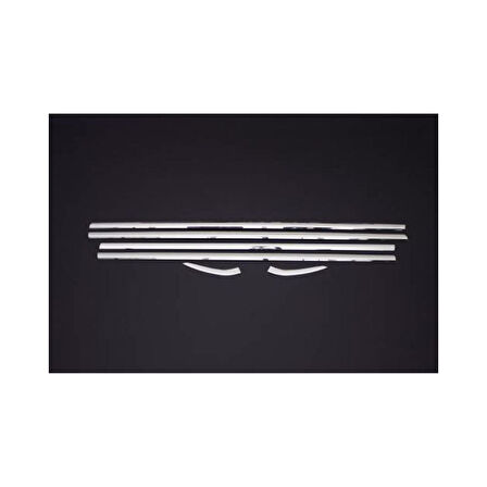 PEUGEOT 301 SEDAN UYUMLU CAM ÇITASI 6 PARÇA 2012 ve ÜZERİ PASLANMAZ KROM