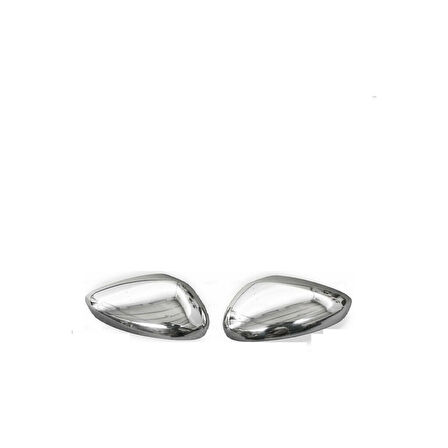 PEUGEOT 308 HB/SW UYUMLU AYNA KAPAĞI 2 PARÇA 2007-2013 PASLANMAZ KROM