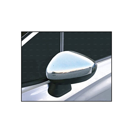 PEUGEOT 308 HB/SW UYUMLU AYNA KAPAĞI 2 PARÇA 2007-2013 PASLANMAZ KROM