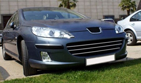 PEUGEOT 407 SD/SW UYUMLU ÖN PANJUR 3 PARÇA 2004-2010 PASLANMAZ KROM