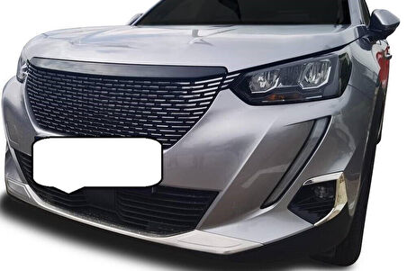 PEUGEOT 2008 UYUMLU SİS ÇERÇEVE 2 PARÇA 2019 ve ÜZERİ PASLANMAZ KROM