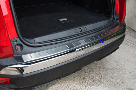PEUGEOT 3008 UYUMLU ARKA TAMPON EŞİĞİ 2016 ve ÜZERİ PASLANMAZ KROM
