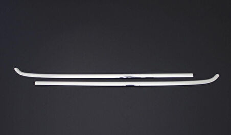 PEUGEOT BİPPER UYUMLU CAM ÇITASI 2 PARÇA 2008 ve ÜZERİ PASLANMAZ KROM