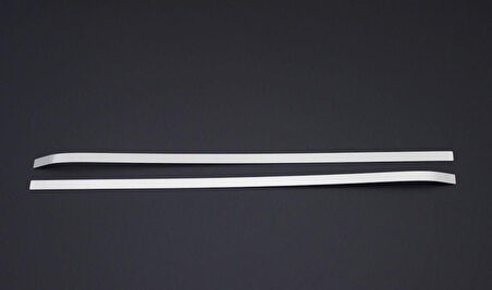 PEUGEOT BİPPER UYUMLU SÜRGÜLÜ KAPI ÇITASI 2 PARÇA 2008 ve ÜZERİ PASLANMAZ KROM