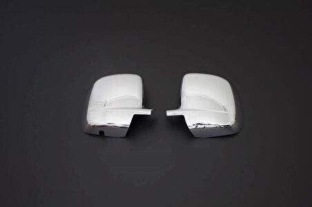 PEUGEOT BİPPER UYUMLU AYNA KAPAĞI 2 PARÇA 2008 ve ÜZERİ ABS KROM
