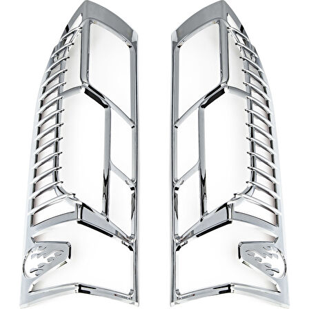 PEUGEOT BOXER 3 UYUMLU STOP ÇERÇEVESİ 2 PARÇA 2014 ve ÜZERİ ÜZERİ ABS KROM