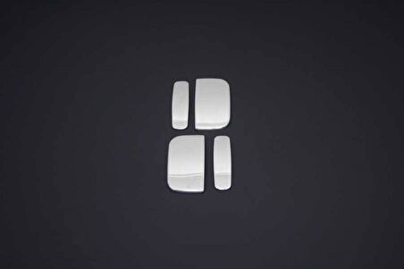 PEUGEOT PARTNER UYUMLU KAPI KOLU 4 PARÇA 1996-2008 PASLANMAZ KROM