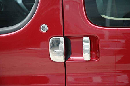 PEUGEOT PARTNER UYUMLU KAPI KOLU 5 PARÇA 1996-2008 PASLANMAZ KROM