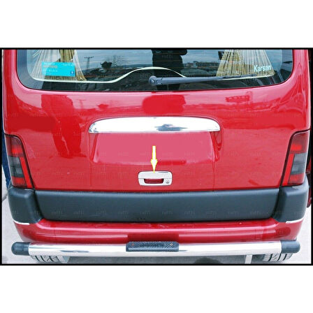 PEUGEOT PARTNER UYUMLU BAGAJ AÇMA 2 PARÇA 2004-2008 PASLANMAZ KROM