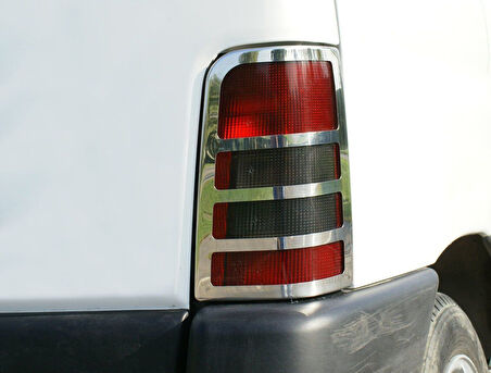 PEUGEOT PARTNER UYUMLU STOP ÇERÇEVESİ 2 PARÇA 1996-2008 PASLANMAZ KROM