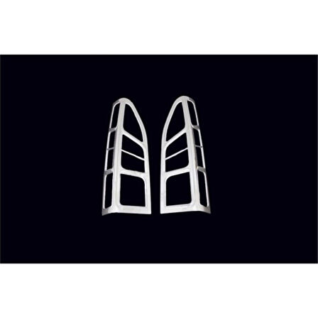 PEUGEOT PARTNER 3 UYUMLU STOP ÇERÇEVESİ 2 PARÇA 2019 ve ÜZERİ ABS KROM