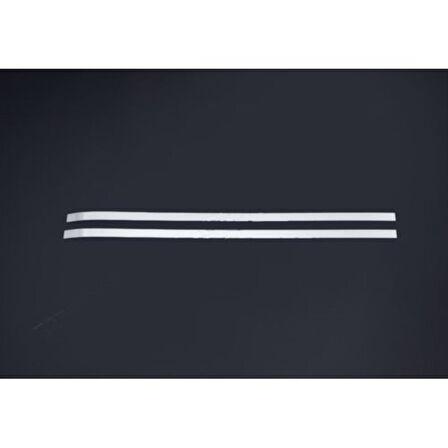 PEUGEOT PARTNER TEPEE UYUMLU SÜRGÜLÜ KAPI ÇITASI 2 PARÇA 2008-2018 PASLANMAZ KROM