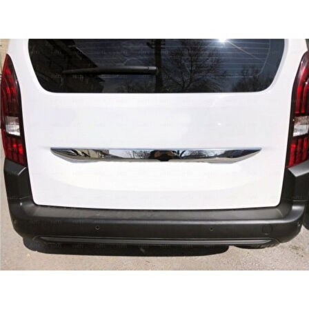 PEUGEOT RİFTER UYUMLU BAGAJ ÇITASI 2019 ve ÜZERİ PASLANMAZ KROM