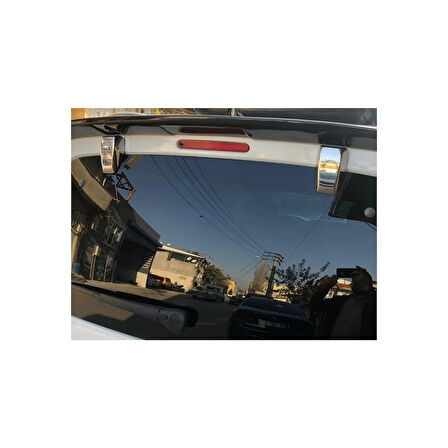 PEUGEOT RİFTER UYUMLU BAGAJ CAMI MENTEŞE KAPAĞI 2 PARÇA 2019 ve ÜZERİ PASLANMAZ KROM