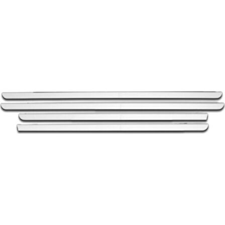 PEUGEOT RİFTER UYUMLU YAN KAPI ÇITASI 4 PARÇA 2019 ve ÜZERİ PASLANMAZ KROM