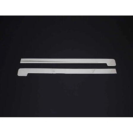 PEUGEOT RİFTER UYUMLU SÜRGÜLÜ KAPI ÇITASI 2 PARÇA 2019 ve ÜZERİ PASLANMAZ KROM