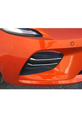 RENAULT CLİO 5 HB UYUMLU SİS FAR ÇITASI 4 PARÇA 2019 VE ÜZERİ PASLANMAZ KROM