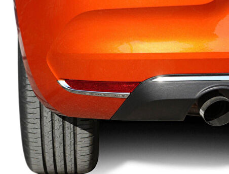 RENAULT CLİO 5 HB UYUMLU REFLEKTÖR ÇITASI 2 PARÇA 2019 VE ÜZERİ PASLANMAZ KROM