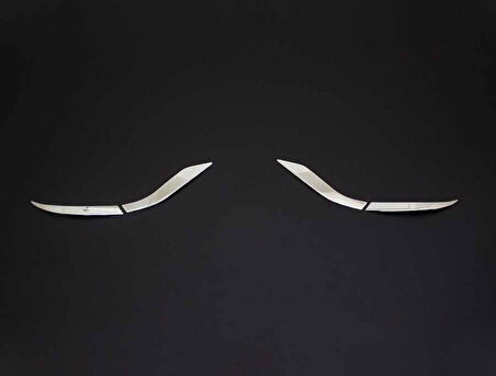 RENAULT CLİO 5 HB UYUMLU STOP ALT ÇITASI 4 PARÇA 2019 VE ÜZERİ PASLANMAZ KROM