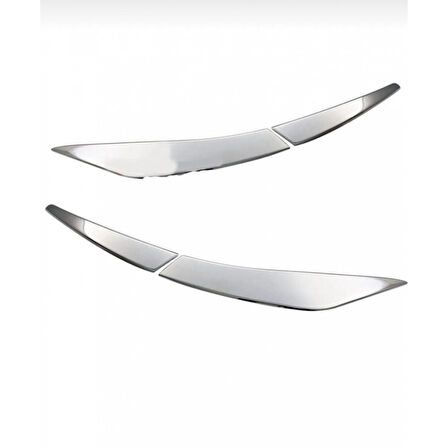 RENAULT CLİO 5 HB UYUMLU STOP ÜST ÇITASI 4 PARÇA 2019 VE ÜZERİ PASLANMAZ KROM