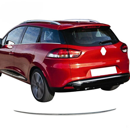 RENAULT CLİO 4 SPORTTOURER UYUMLU ARKA TAMPON ÇITASI 2012 ÜZERİ PASLANMAZ KROM