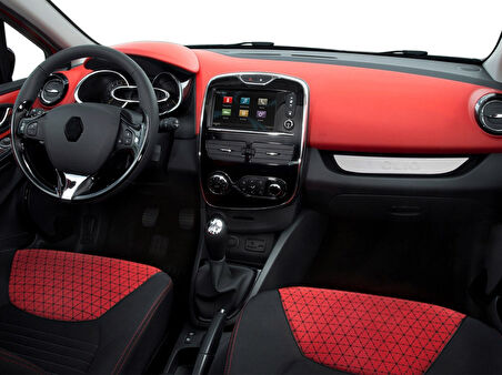 RENAULT CLİO 4 SPORTTOURER UYUMLU ÖN KONSOL ÇITASI 1 PARÇA 2012 ÜZERİ PASLANMAZ KROM