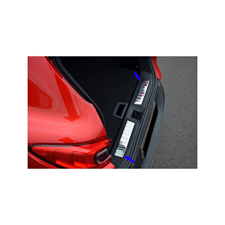 RENAULT KADJAR UYUMLU BAGAJ İÇ EŞİĞİ 2 PARÇA 2015 ÜZERİ PASLANMAZ KROM