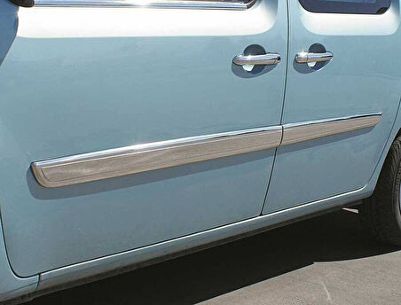 RENAULT KANGOO 2 UYUMLU KAPI KOLU 4 PARÇA 2008 ÜZERİ PASLANMAZ KROM