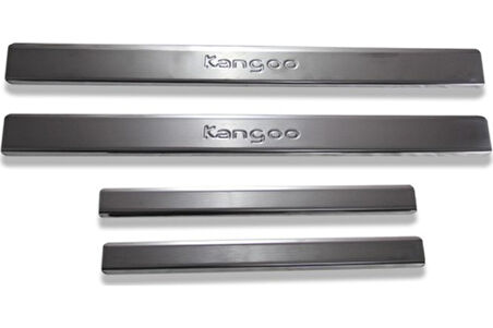 RENAULT KANGOO 2 UYUMLU KAPI EŞİĞİ 4 PARÇA 2008 ÜZERİ PASLANMAZ KROM