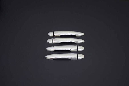 RENAULT LAGUNA 2 UYUMLU KAPI KOLU 4 PARÇA 2003-2008 PASLANMAZ KROM