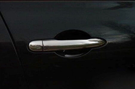 RENAULT LAGUNA 2 UYUMLU KAPI KOLU 4 PARÇA 2003-2008 PASLANMAZ KROM