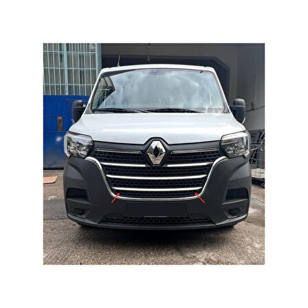 RENAULT MASTER UYUMLU ÖN PANJUR 4 PARÇA 2018 ÜZERİ PASLANMAZ KROM