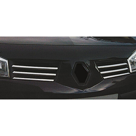 RENAULT MEGANE 2 SEDAN/HB/SW UYUMLU ÖN PANJUR 6 PARÇA 2004-2010 PASLANMAZ KROM