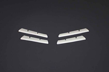 RENAULT MEGANE 2 SEDAN/HB/SW UYUMLU ÖN PANJUR 4 PARÇA 2004-2010 PASLANMAZ KROM