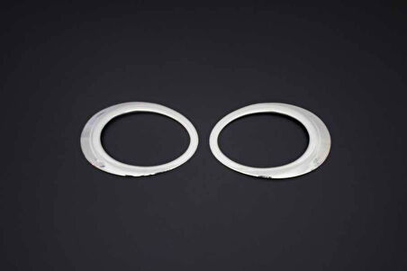 RENAULT MEGANE 3 HB/SW UYUMLU SİS FARI ÇERÇEVESİ 2 PARÇA 2010-2012  PASLANMAZ KROM