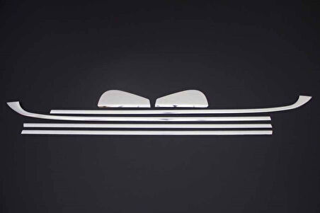 RENAULT MEGANE 3 UYUMLU CAM ÇITASI 6 PARÇA 2008-2016 PASLANMAZ KROM