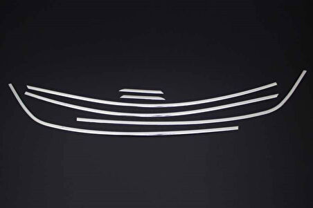 RENAULT MEGANE 4 SEDAN UYUMLU CAM ÜST ÇITASI 6 PARÇA 2016-2020 PASLANMAZ KROM