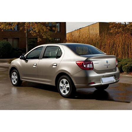 RENAULT SYMBOL SEDAN UYUMLU CAM ÇITASI 4 PARÇA 2013 ÜZERİ PASLANMAZ KROM