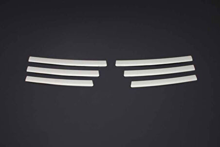 RENAULT TRAFİC UYUMLU ÖN PANJUR 6 PARÇA 2010-2014 PASLANMAZ KROM