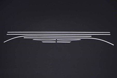 SEAT LEON UYUMLU CAM ÇITASI 8 PARÇA 2005-2012 PASLANMAZ KROM