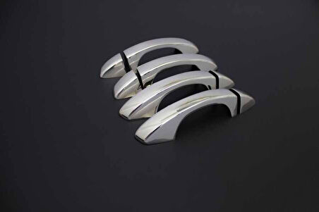 SEAT LEON UYUMLU KAPI KOLU 4 PARÇA 2012-2019 PASLANMAZ KROM